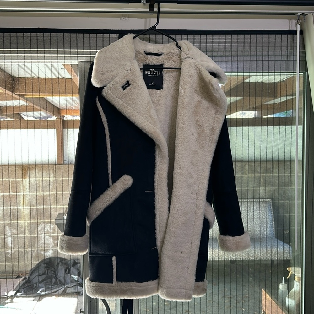 70’s style Hollister Coat- practically new